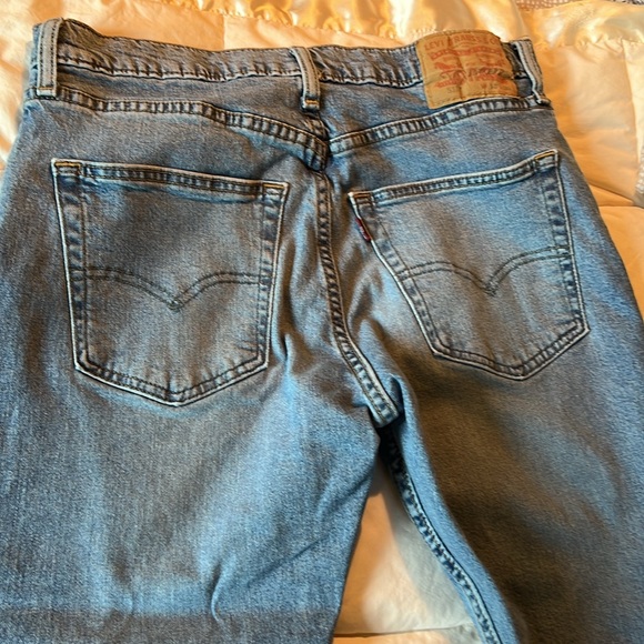 Men’s Levi’s white blue with whispering – cut 512 – waist 33 x 30 length - Picture 5 of 7